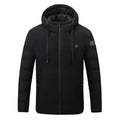 4 Areas Heated Jackets Men Women USB Single Control Smart Heating Cotton Clothing Heated Vest Constant Temperature Hooded Jacket